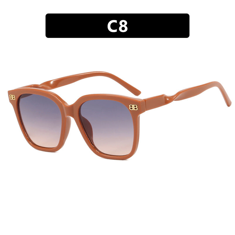 Women square sunglasses with elegant frame structure and UV protection Stornfield