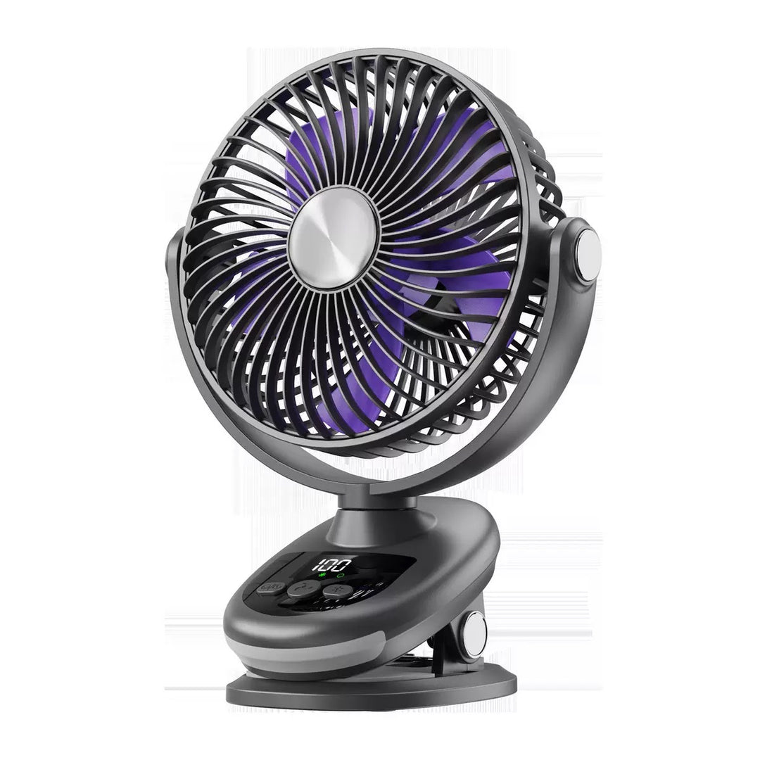 Unisex Portable Desktop Fan with Digital Control Stornfield