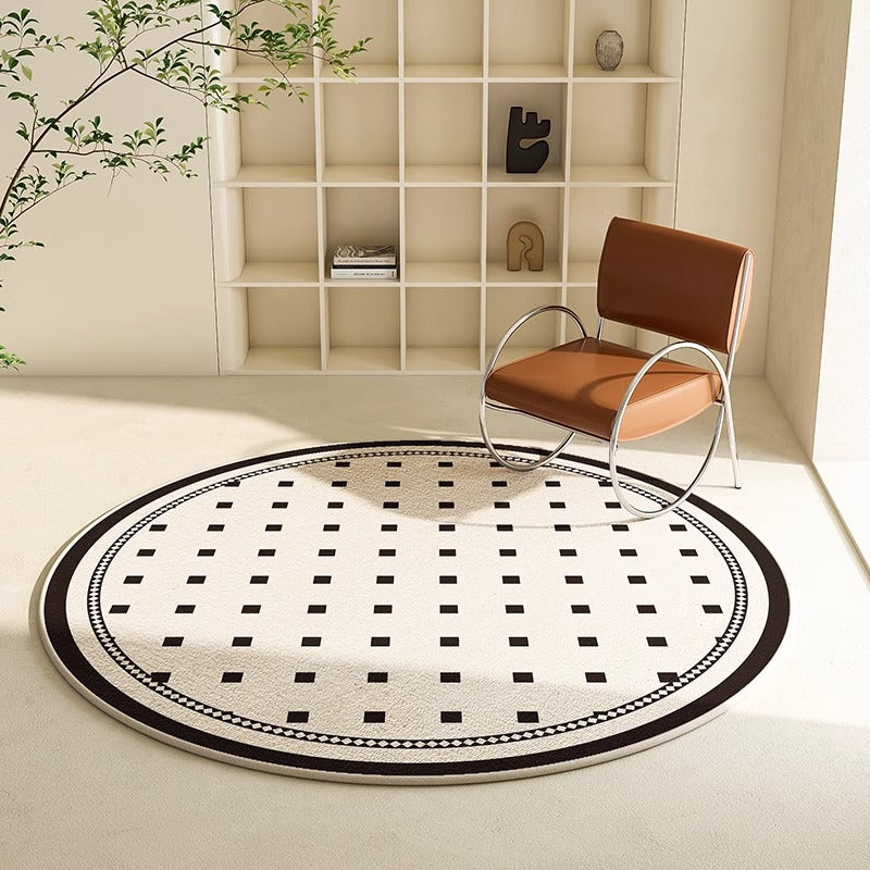 Round Decorative Area Rug