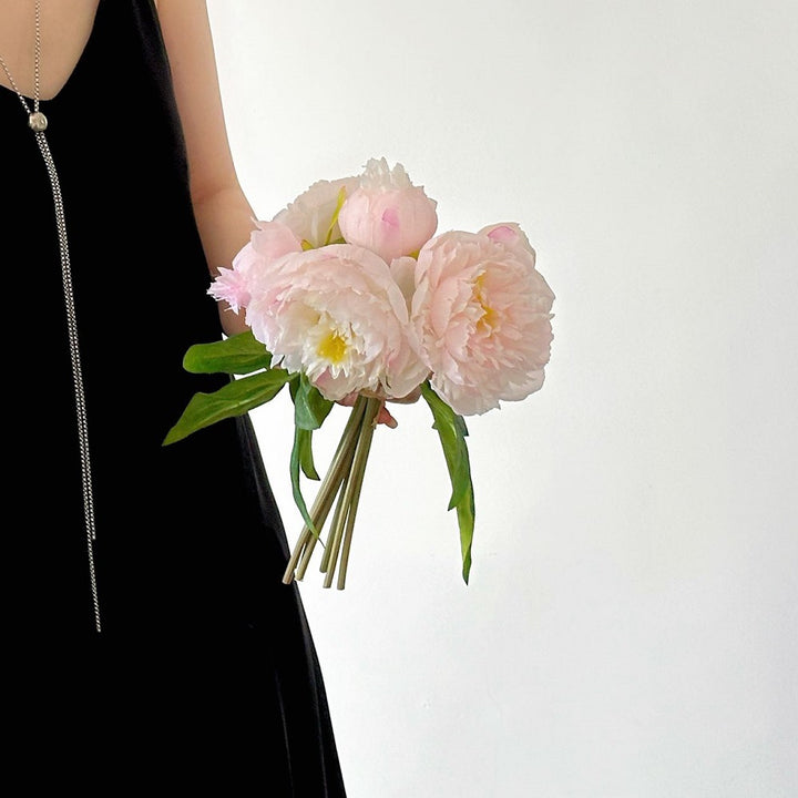 Artificial Peony Bouquet
