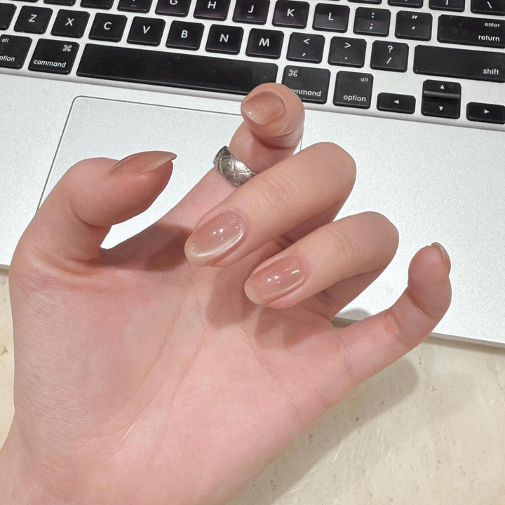 Elegant Nail Tips with Gentle Ombre Effect Stornfield