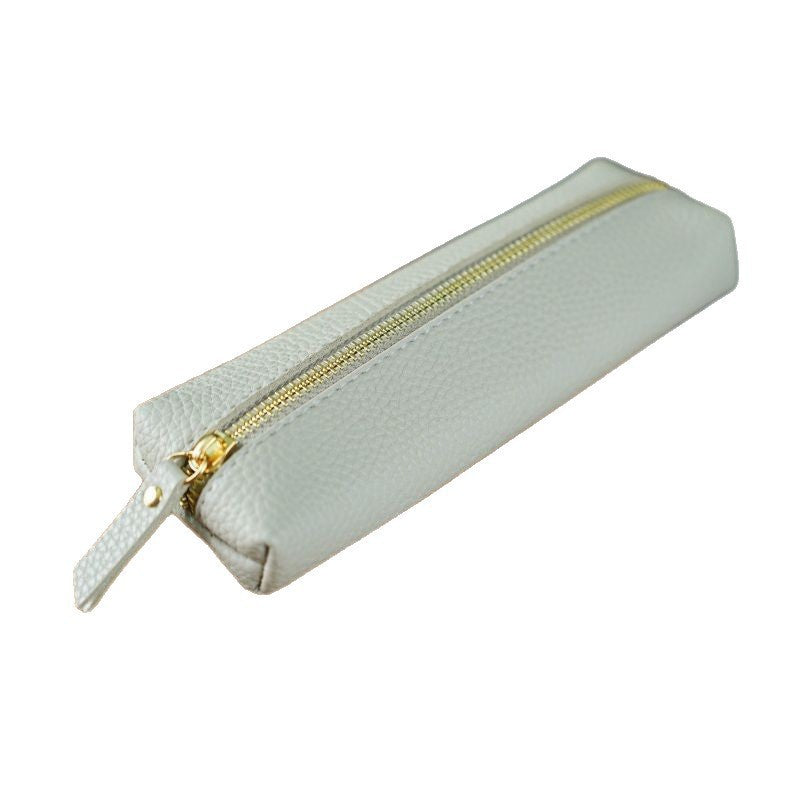Leather Zip Pencil Case