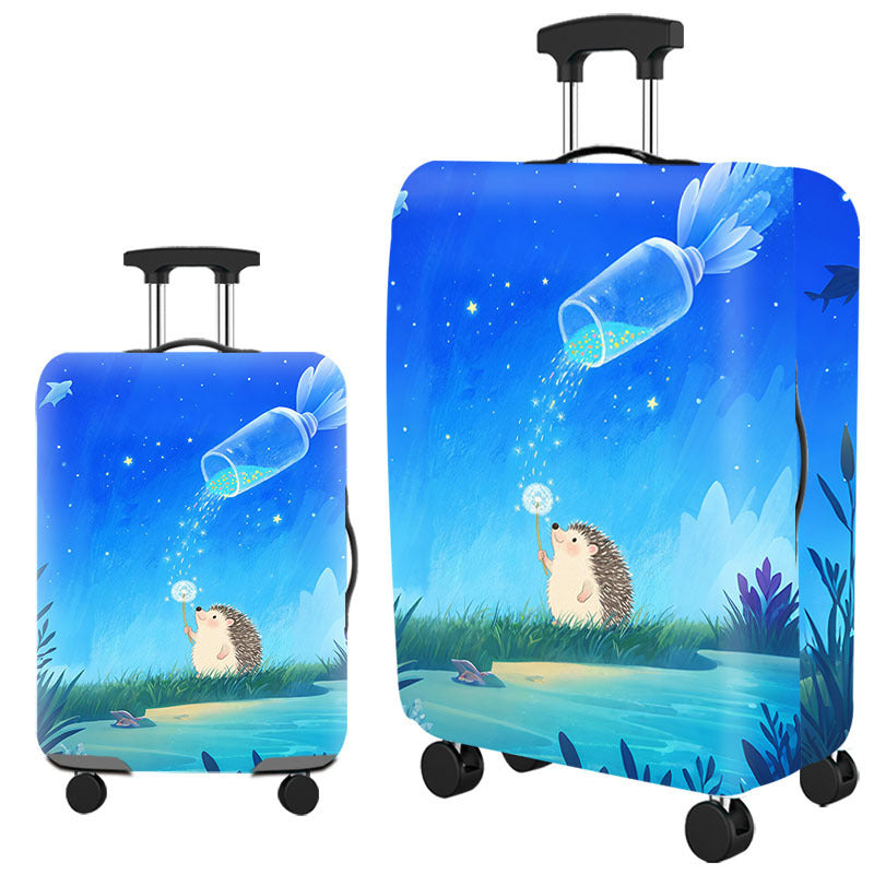 Whimsical Hedgehog Design Hard Shell Luggage Stornfield