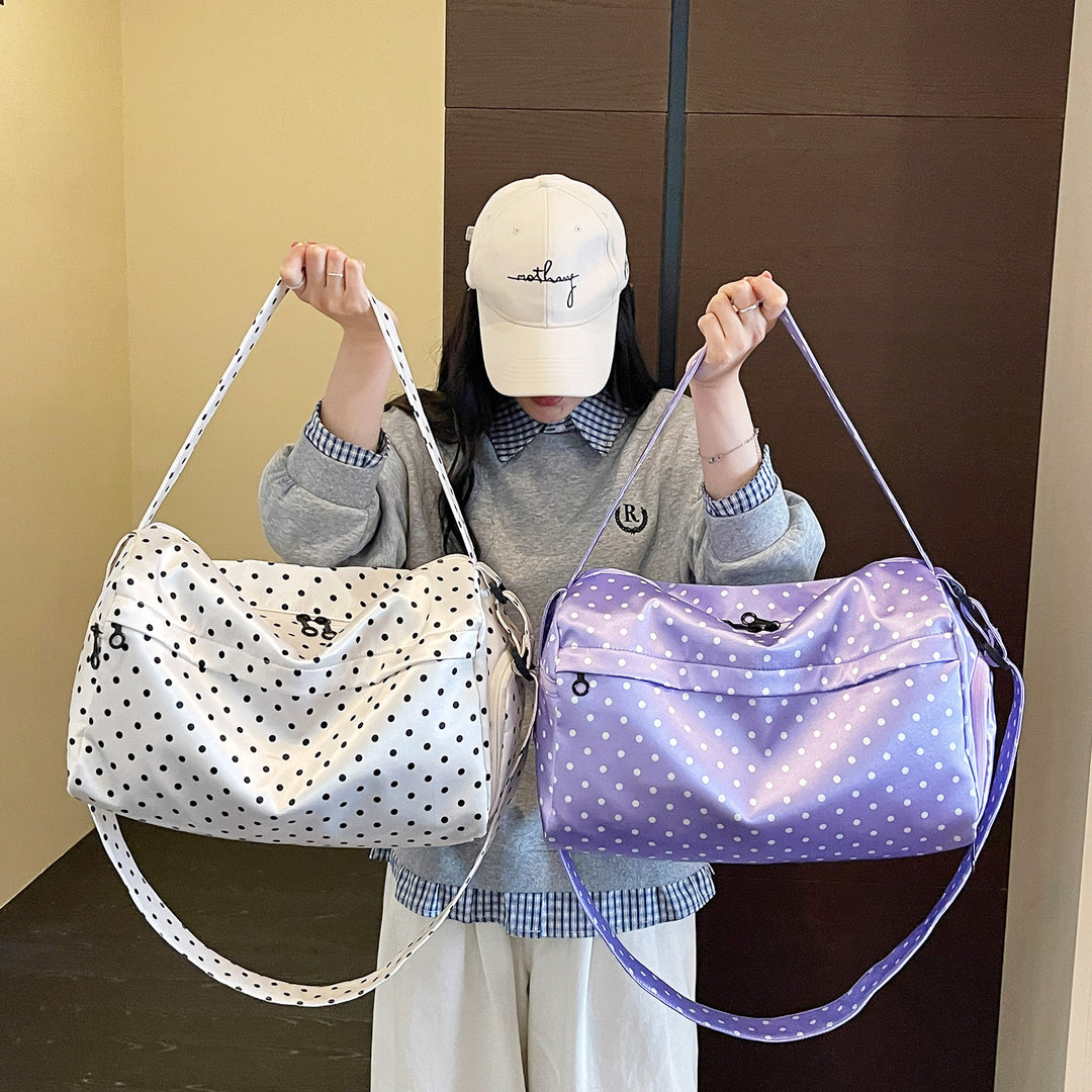 Polka Dot Gym Duffel Bag Stornfield