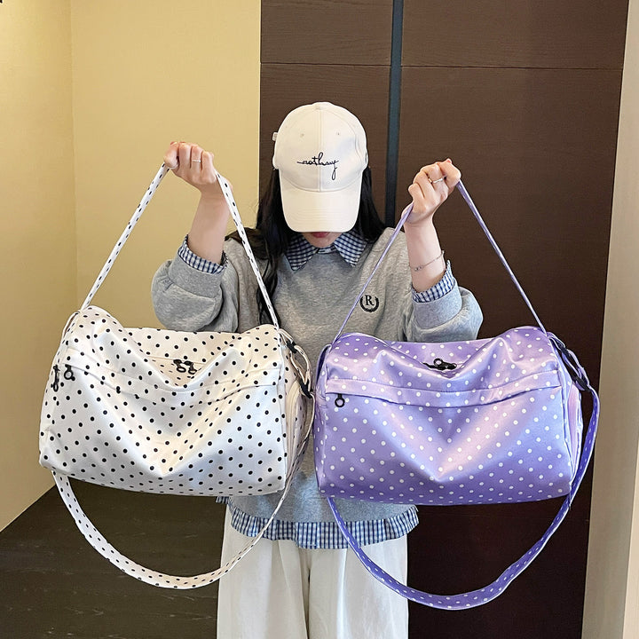 Polka Dot Gym Duffel Bag Stornfield