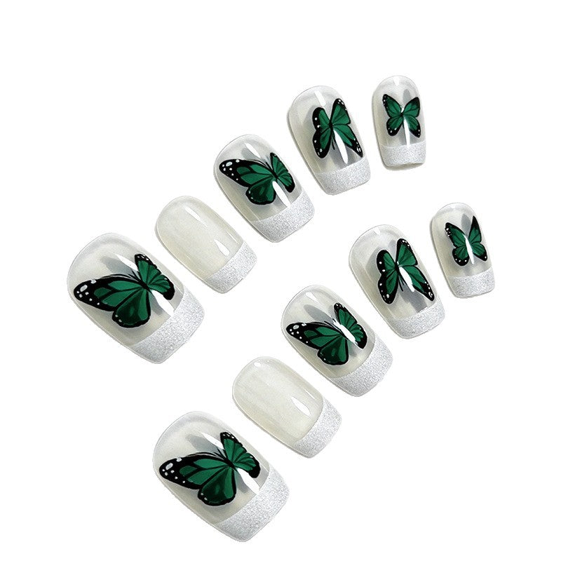 Butterfly-Themed Nail Art Enhancements Stornfield