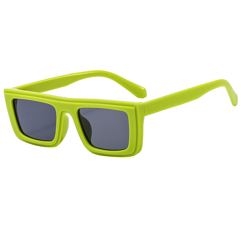 Women's fashionable square sunglasses with wide frame and polarized lenses Stornfield