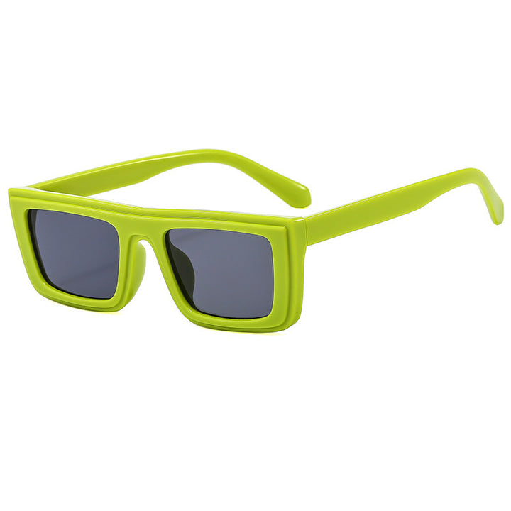 Women's fashionable square sunglasses with wide frame and polarized lenses Stornfield