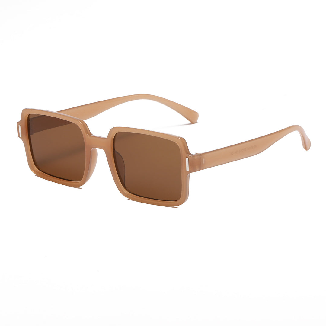 Women's square sunglasses in elegant leopard print Stornfield