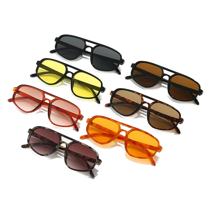 Women's fashionable sunglasses with wide frame and UV protection Stornfield
