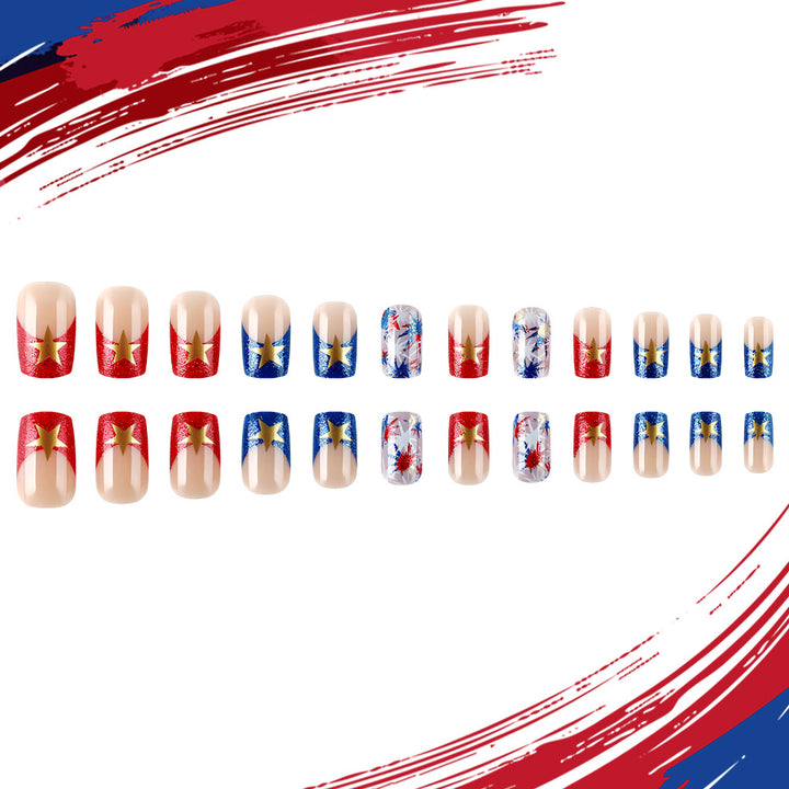 Themed Star-Studded Gel Nail Art Set Stornfield