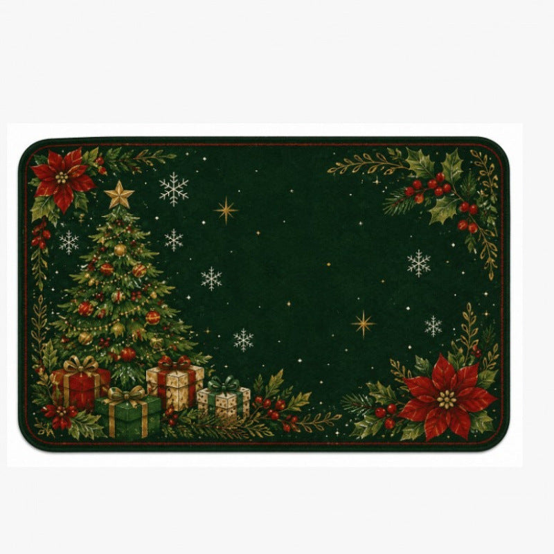 Festive Decorative Area Mat