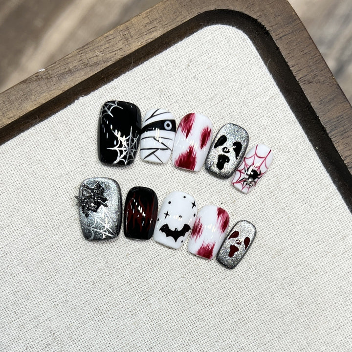 Reusable Press-On Nail Set Stornfield
