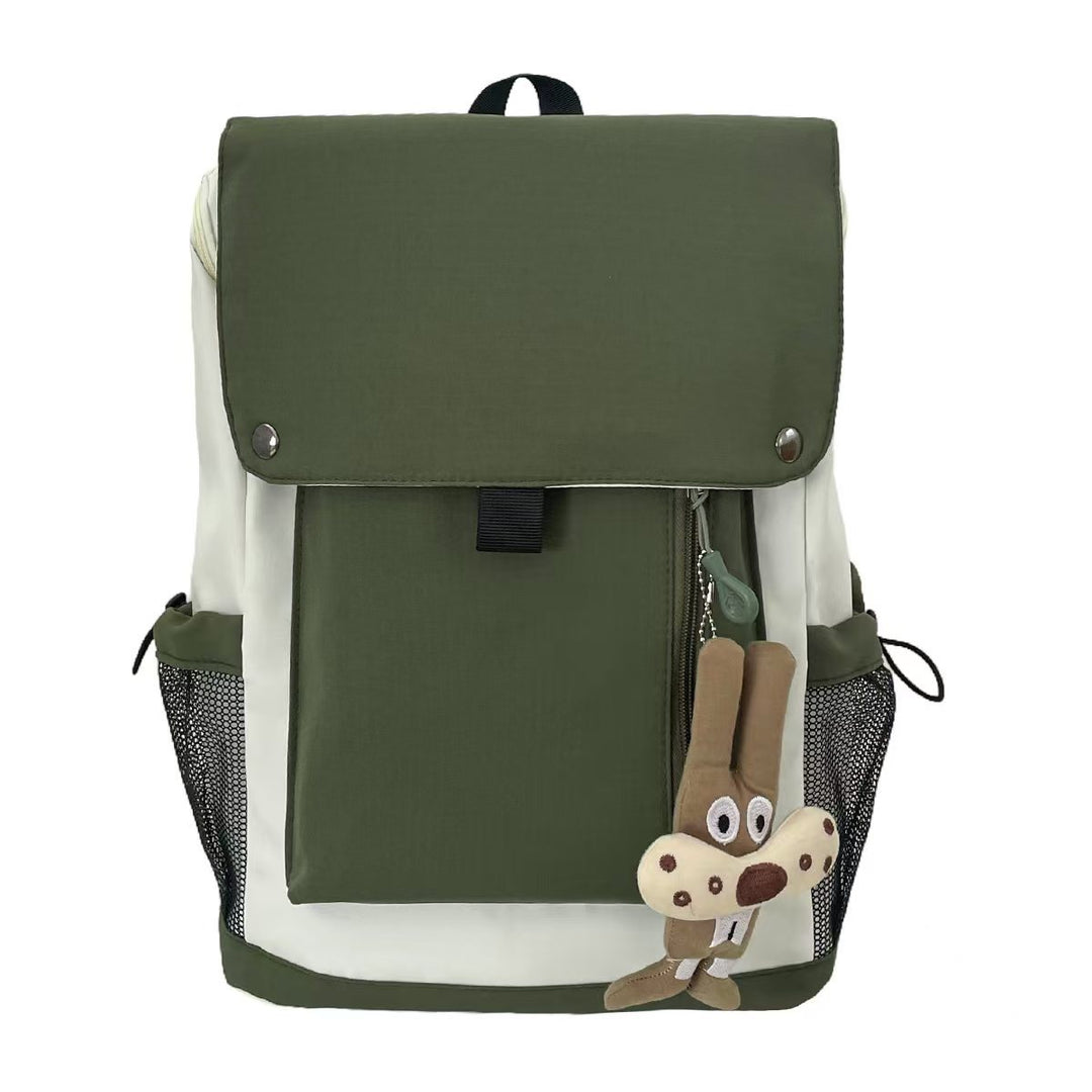 Backpack with Functional Design and Cute Plush Pendant Stornfield