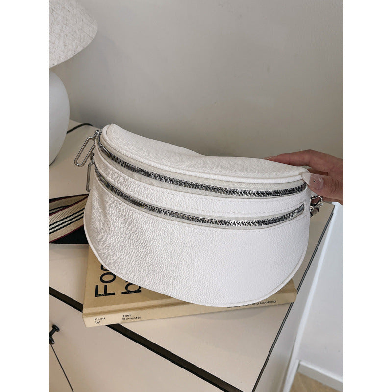 WoChic Dual-Zipper Crossbody Bag Stornfield
