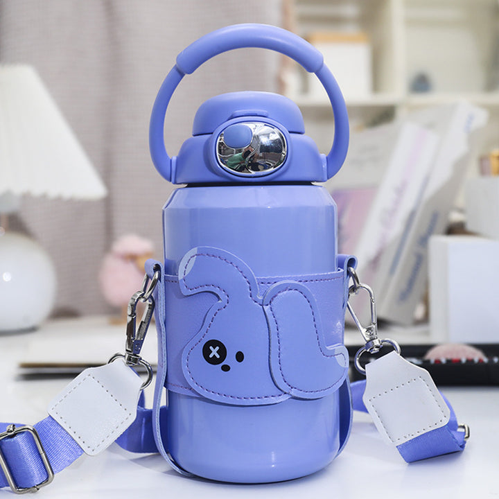 Women's Insulated Drinking Bottle with Practical Carrying System and Cute Design Stornfield