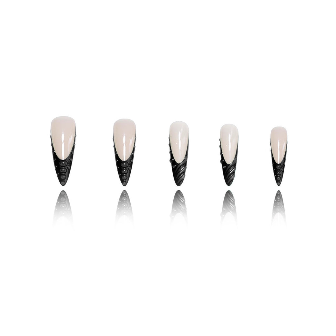 Artistic Sculpted Stiletto Nail Extensions Stornfield
