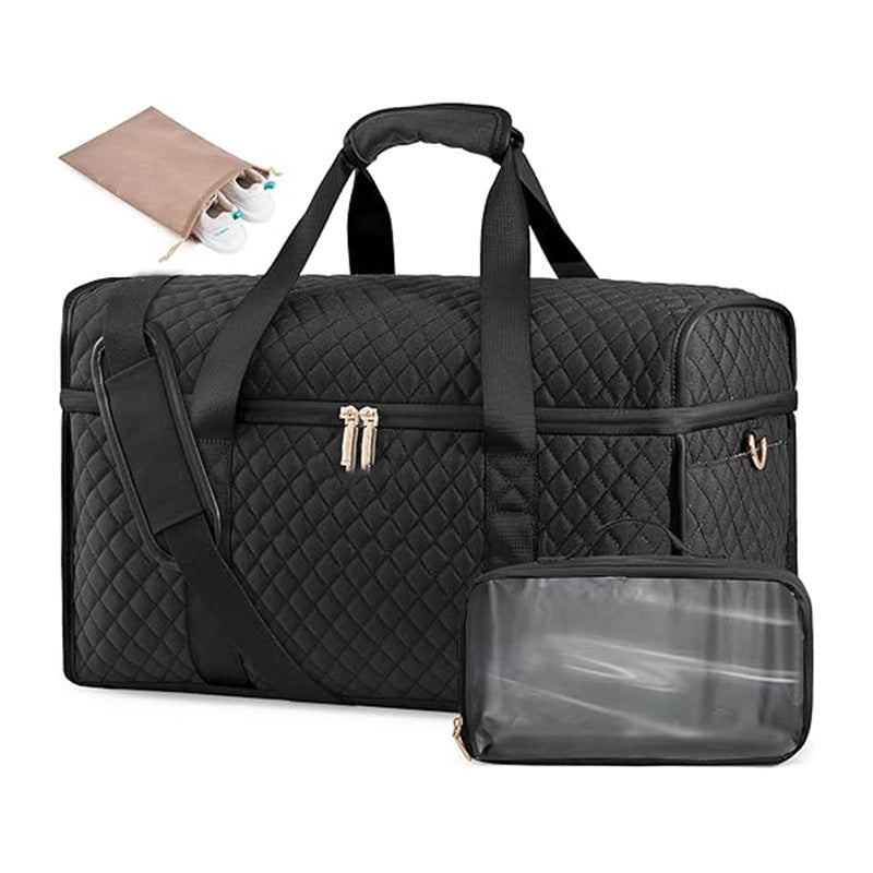 Elegant cosmetic storage bag with removable organizer Stornfield