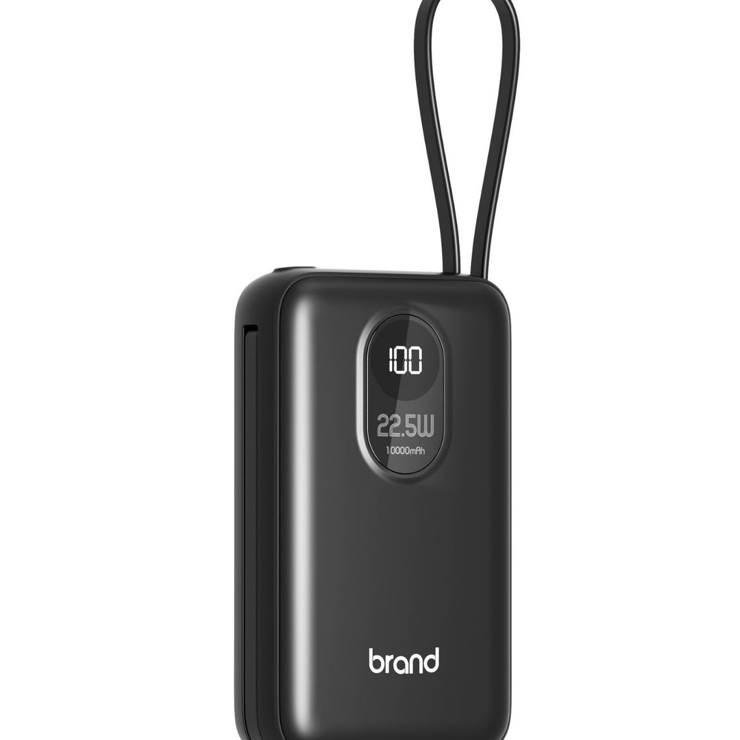 Portable Power Bank with Digital Charge Indicator and Intelligent Charging Port Stornfield