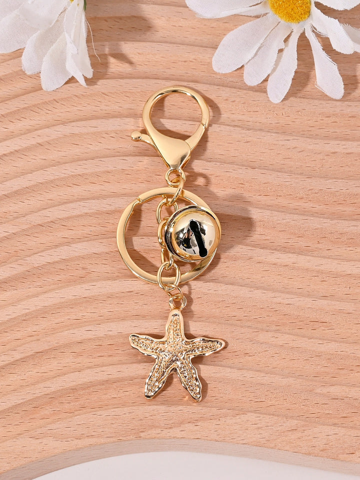 Keychain with Maritime Star Motif Stornfield
