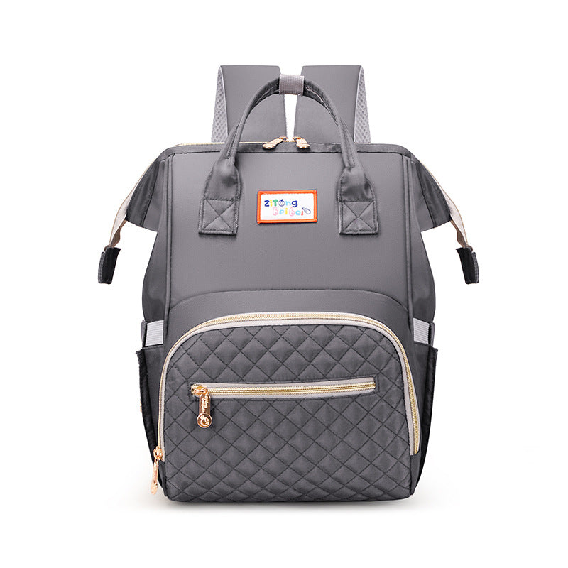 Multi-Functional Quilted Backpack