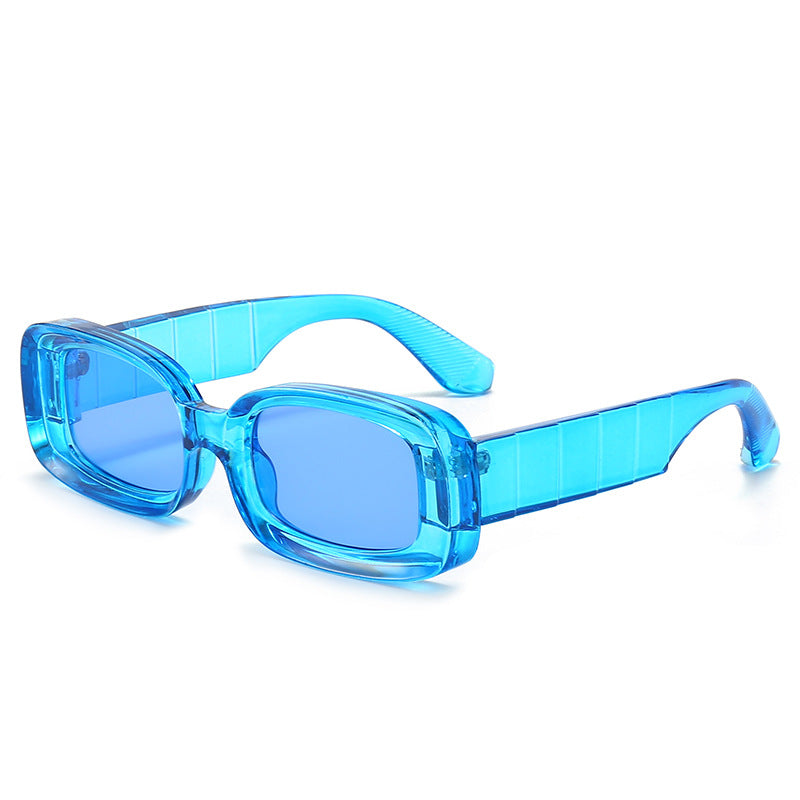 Women's Square Sunglasses with Transparent Frame Stornfield