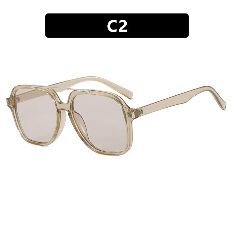 Women's square sunglasses with protective UV filter and elegant frame Stornfield