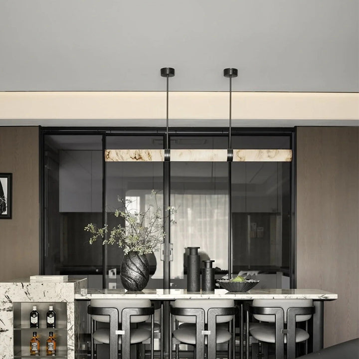 Contemporary Linear Pendant Light