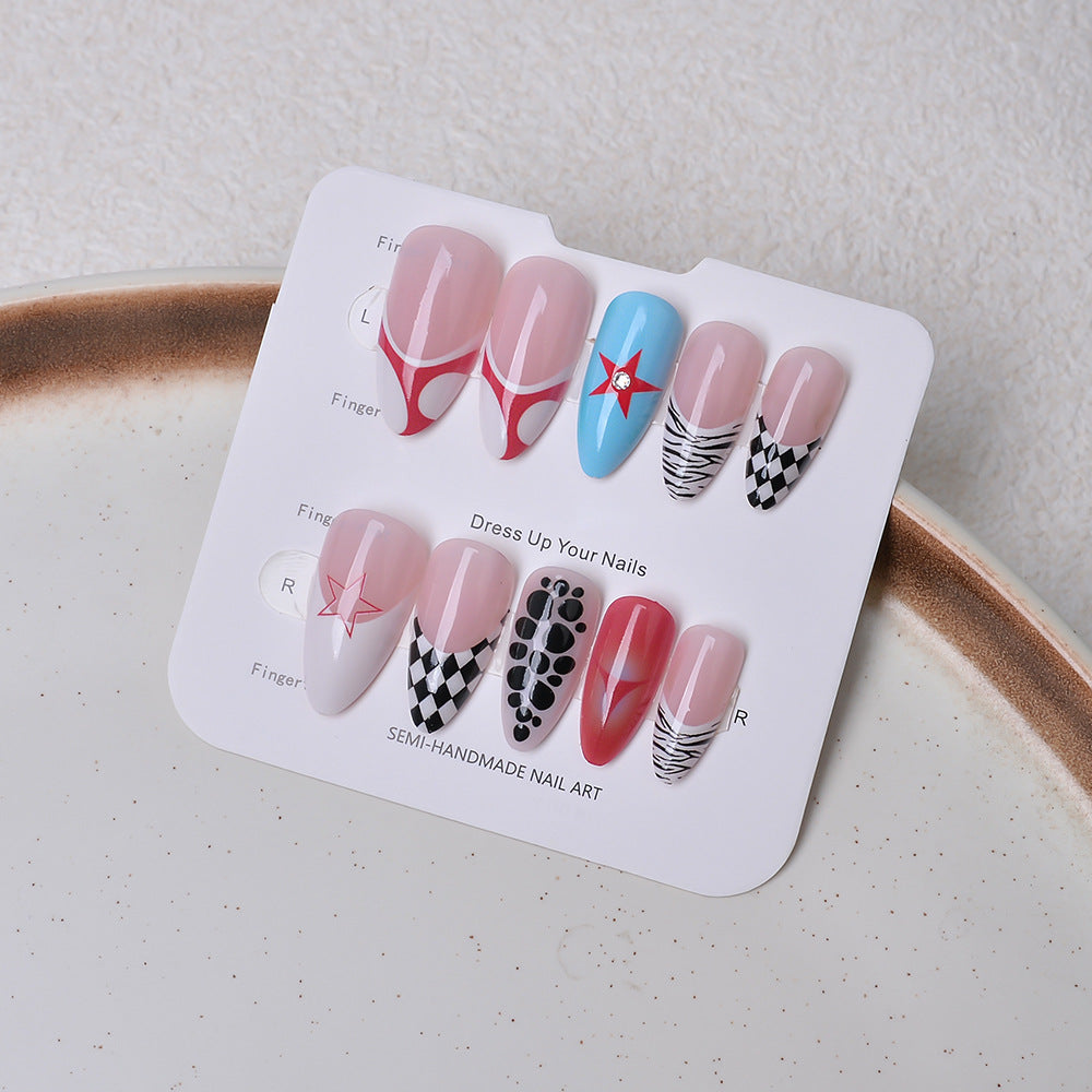 Artistic Press-On Nail Set Stornfield