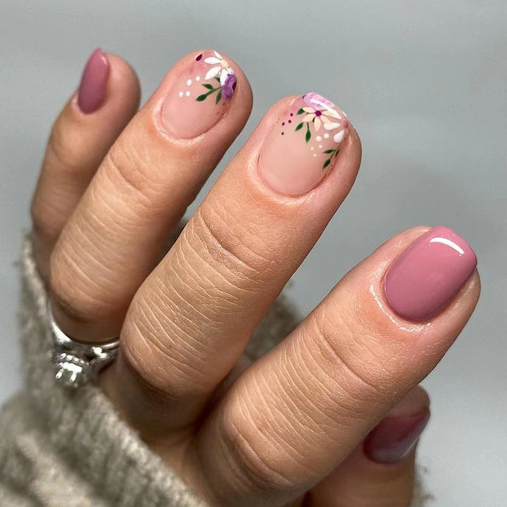 Elegant Floral Nail Art Enhancements Stornfield 1789915696