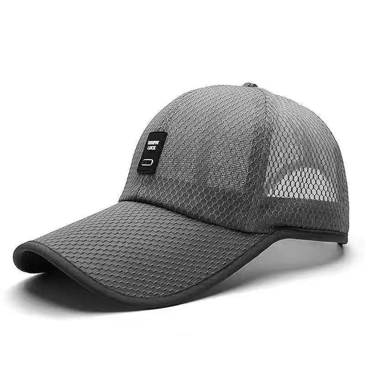 breathable mesh baseball cap with adjustable back strap and curved brim Stornfield