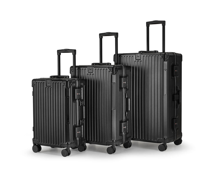 Unisex Aluminum Hard Shell Travel Luggage Set Stornfield