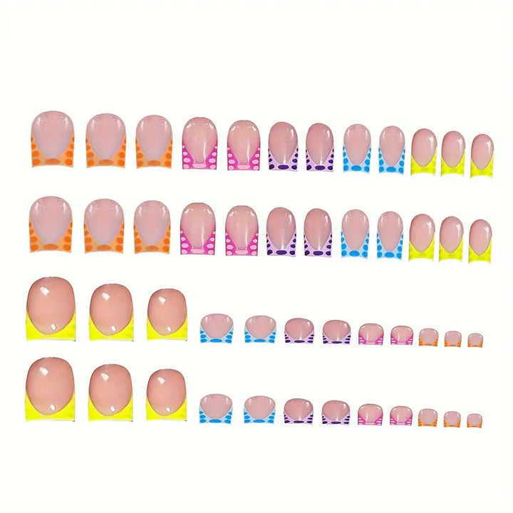 Trendy Decorative Press-On Nail Art Stornfield