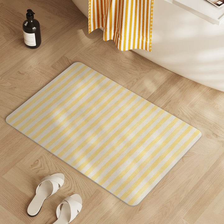Stylish Striped Bath Mat