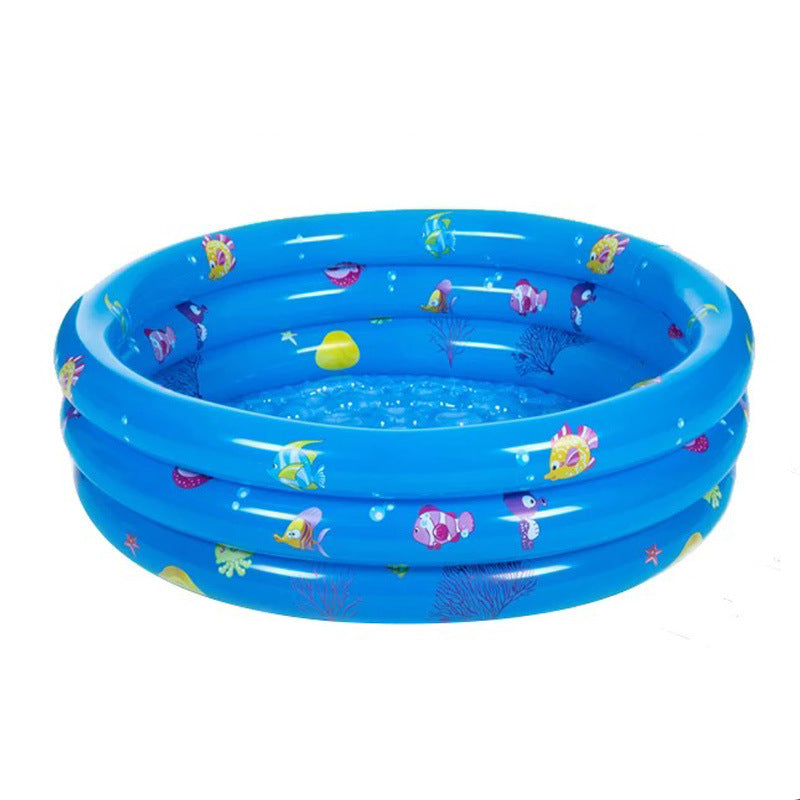 Women Inflatable Kiddie Pool with Maritime Design Stornfield