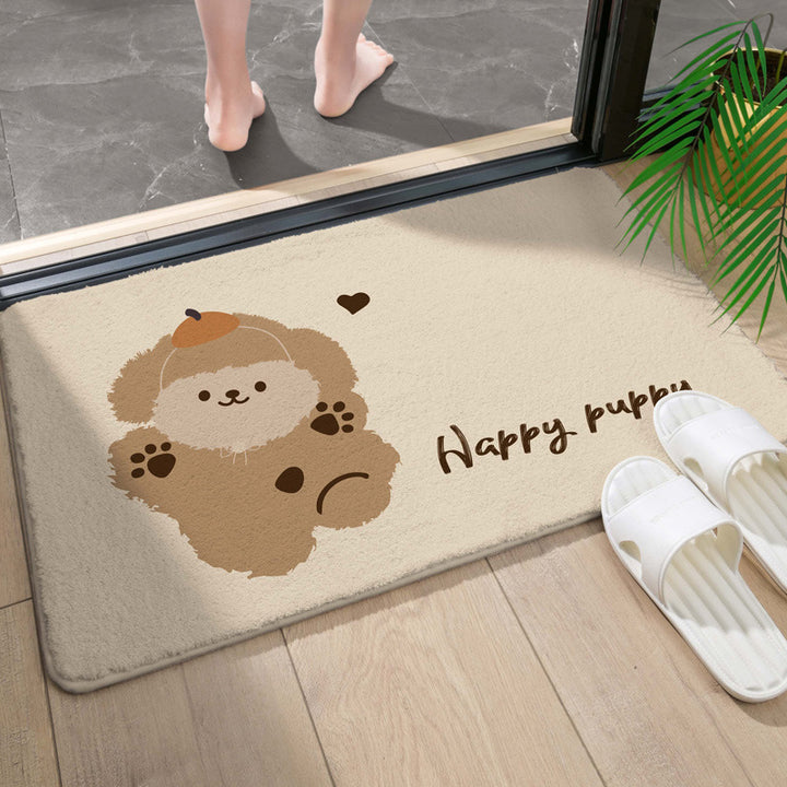 Cozy Cartoon Bath Mat
