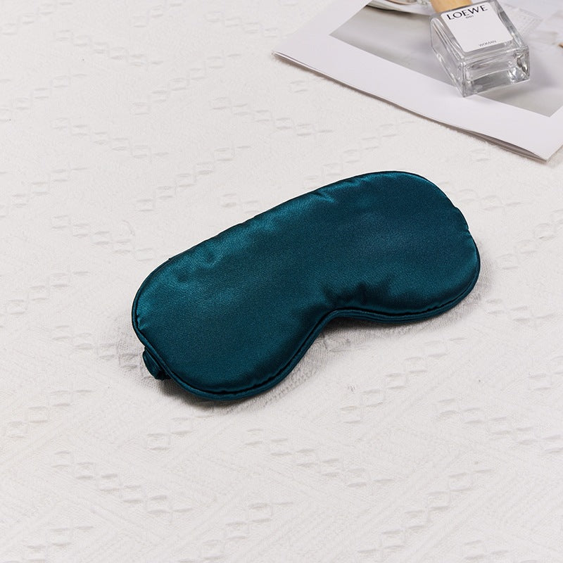 Women's ergonomic sleep mask made of satin-like material with contoured eye area Stornfield