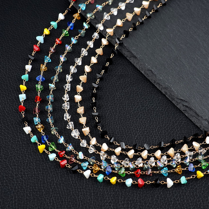 Heart-Shaped Beaded Eyewear Chain Stornfield