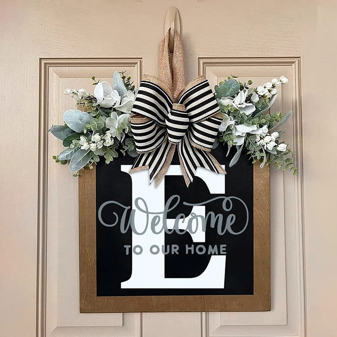 Customizable Welcome Door Sign