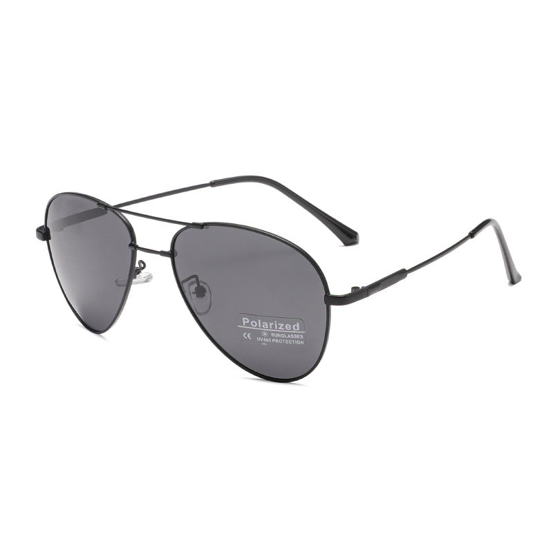 Men's polarized airplane sunglasses with ultra-light frame and UV protection Stornfield