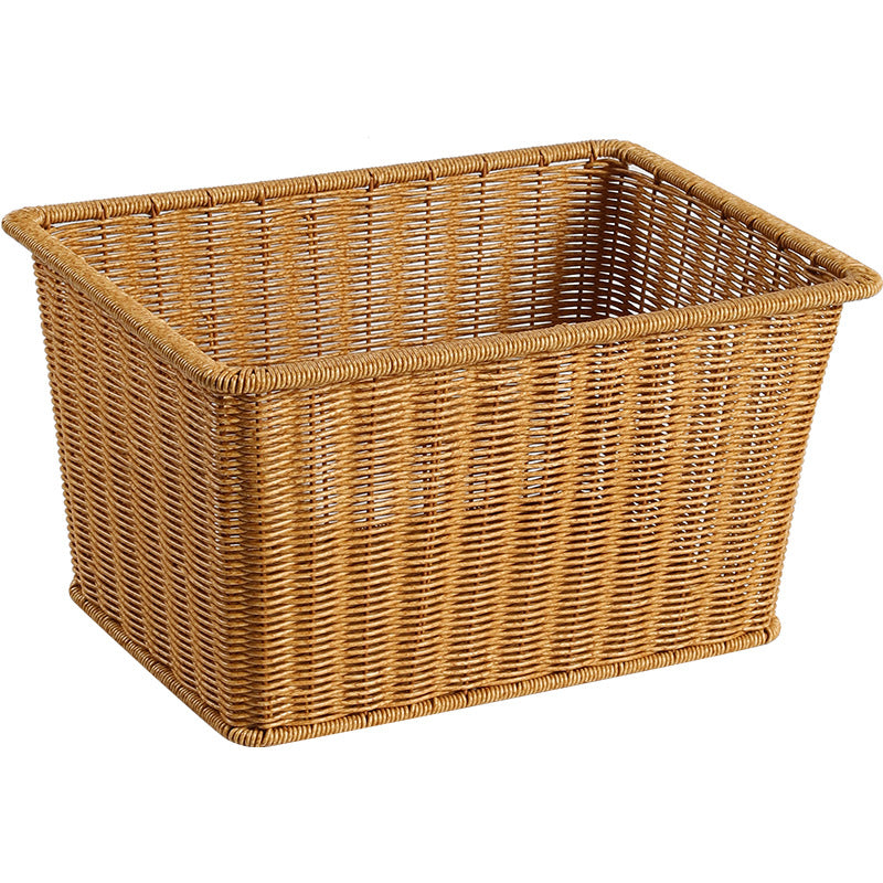 Handwoven Rectangular Storage Basket Stornfield