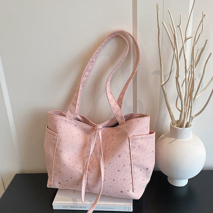 WoStar-Patterned Canvas Tote Bag Stornfield