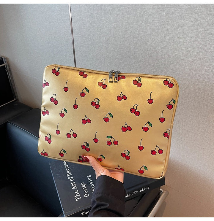 Playful Cherry Print Laptop Sleeve Stornfield