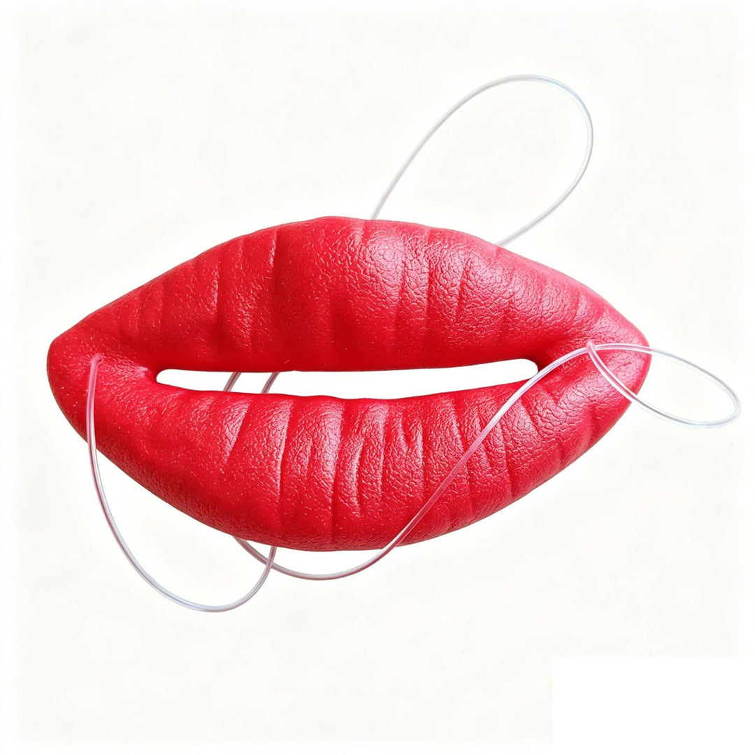 Decorative lip figure