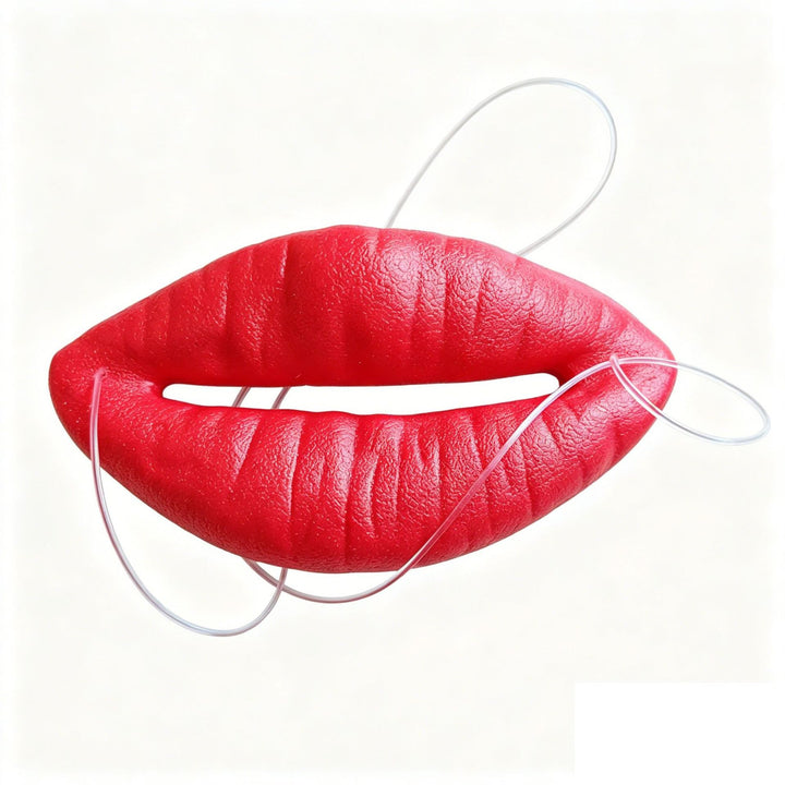 Decorative lip figure