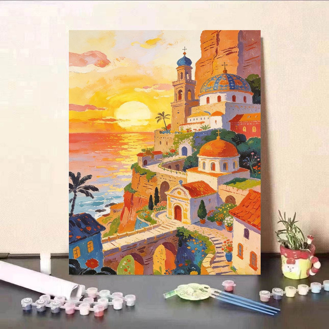 Scenic Sunset Canvas Art Stornfield