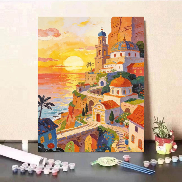 Scenic Sunset Canvas Art Stornfield