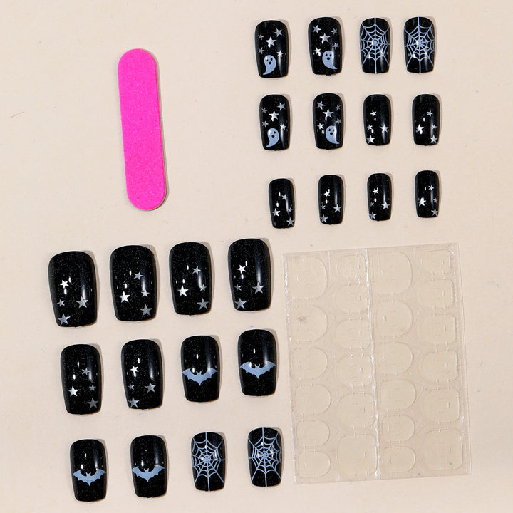 Halloween-Themed 3D Fungal Acrylic Nail Art Set Stornfield