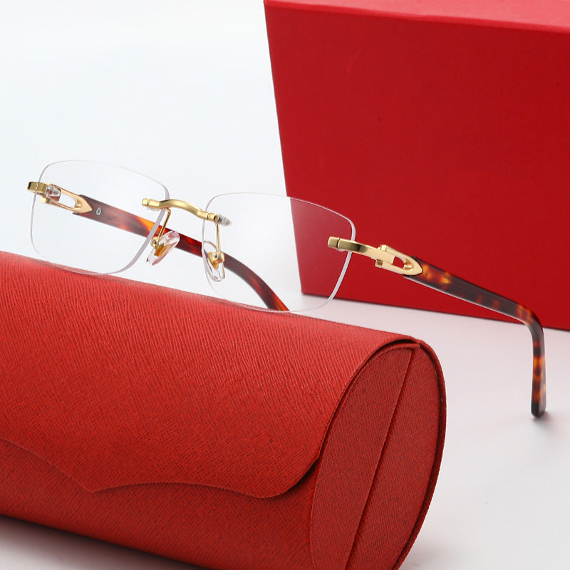 Women's elegant and fashionable glasses with filigree metal frame Stornfield