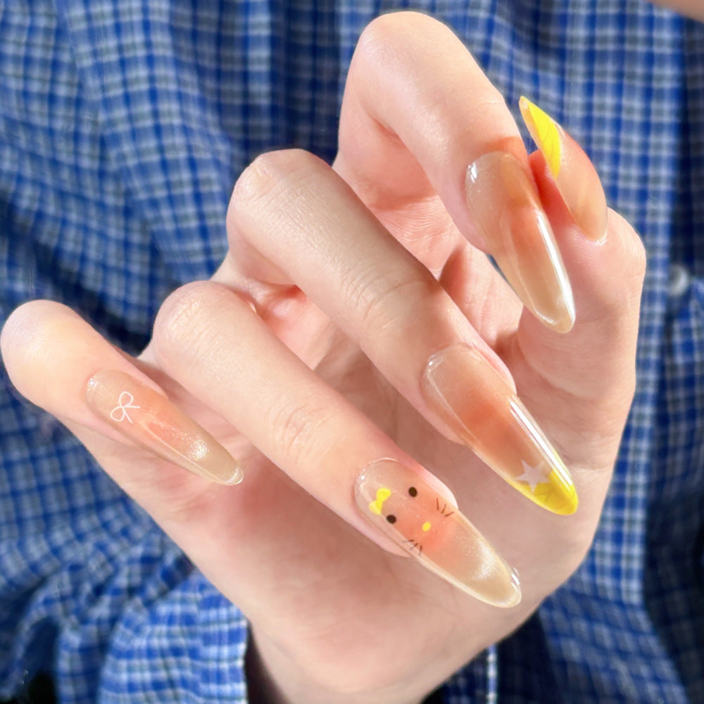 Artificial nails with Playful Design Stornfield